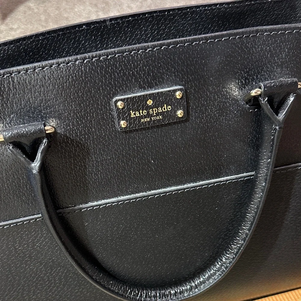 Kate Spade New York Lana Grove Street shoulder bag black detachable crossbody